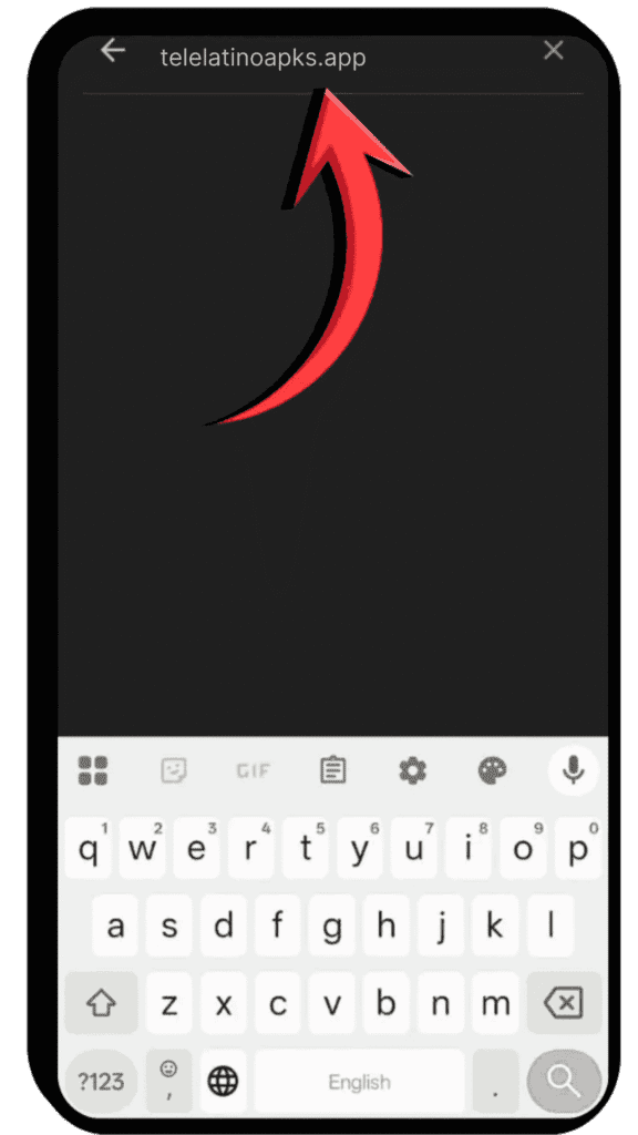 Paso 1 para descargar Tele Latino APK tocando el botón oficial de descarga